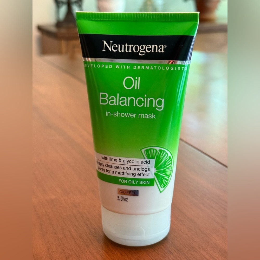 Neutrogena Oil Balancing In-shower mask NEW‎ for oily skin